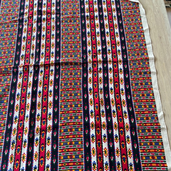 YSL Patterned Silk Scarf - Picture 1 of 3